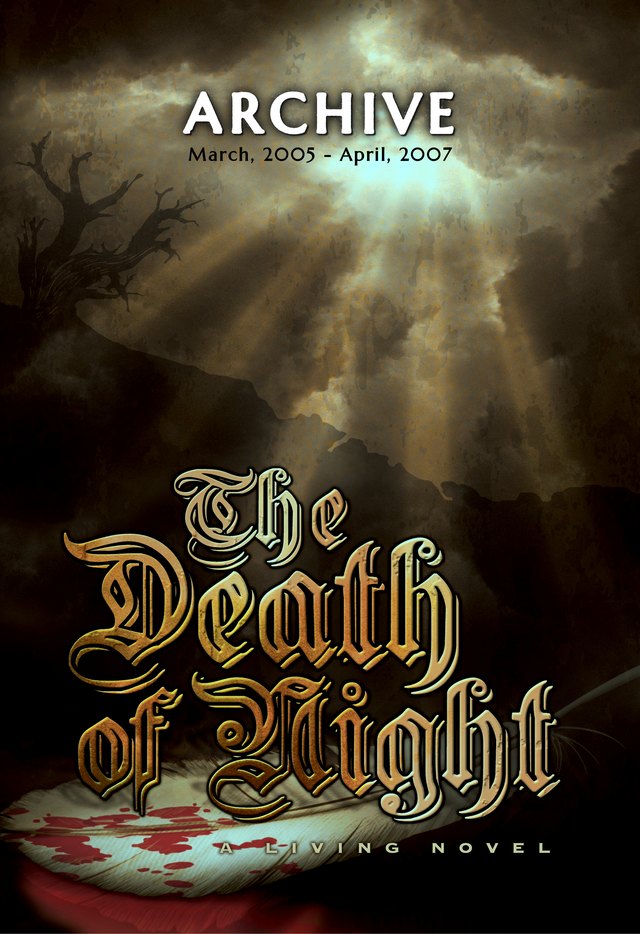 The Death of Night: A Living Novel - Archive, front cover